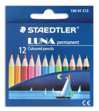 LUNA COLOUR PENCIL 12HL (PERMANENT)